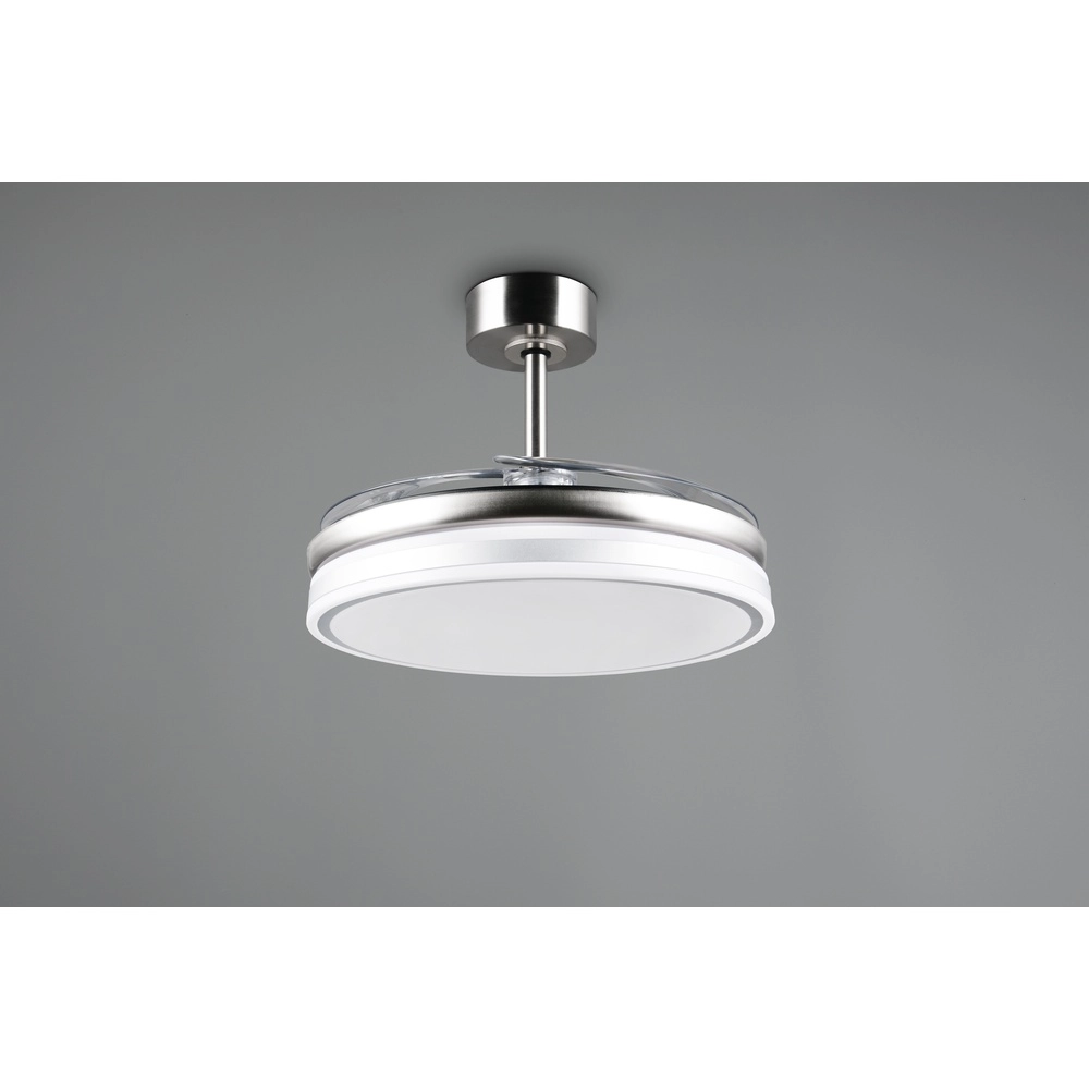 Fan Volda Nickel Ø 106 cm Trio 4017807689075