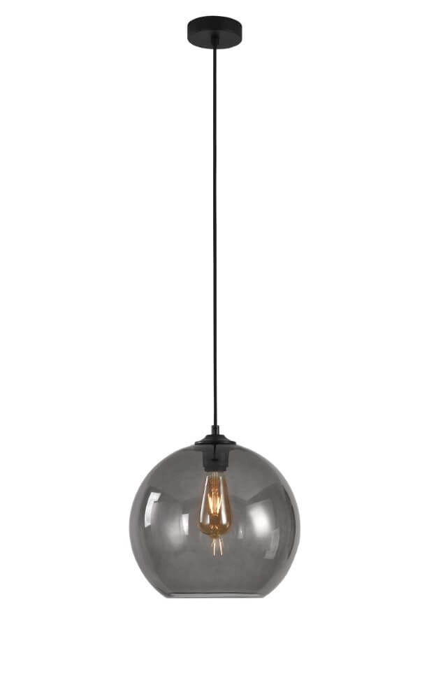 Hängelampe Marino graues Glas Ø30 cm