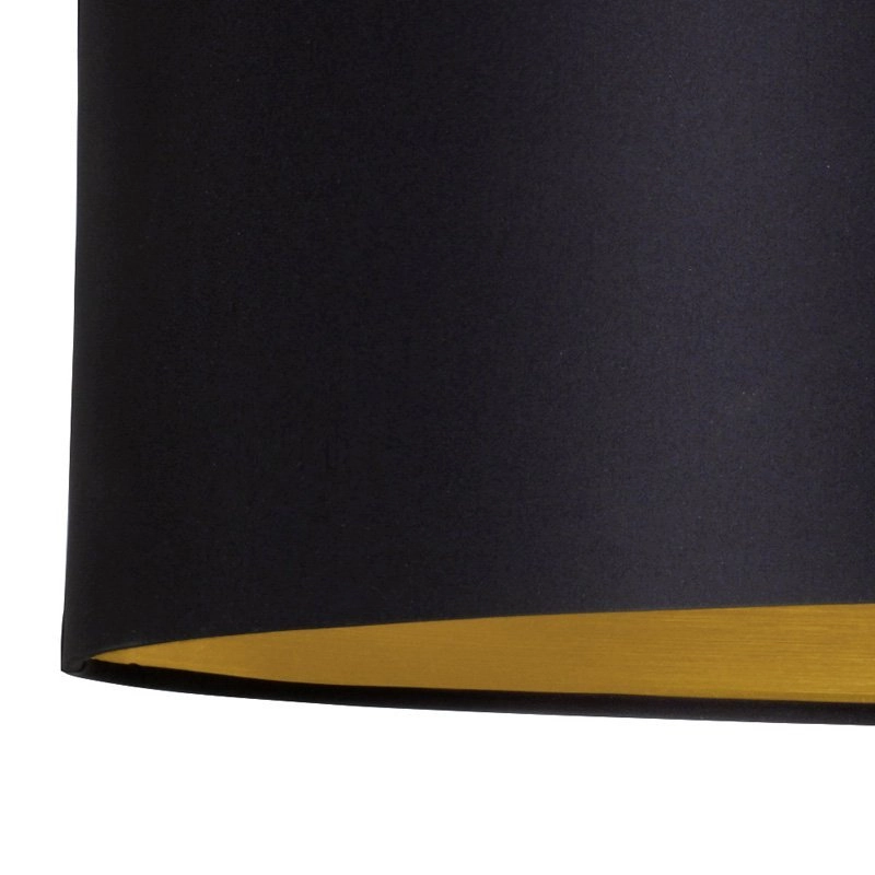 Pendelleuchte Maserlo 78 cm schwarz mit gold Eglo 9002759316112