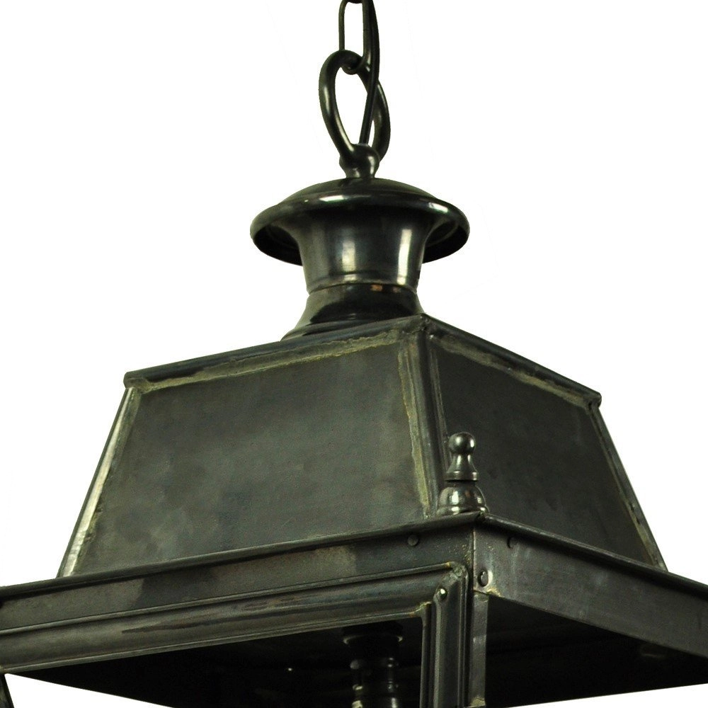 Ländliche Hängelampe Balmoral 70cm - Antikkupfer (ANT) Limehouse