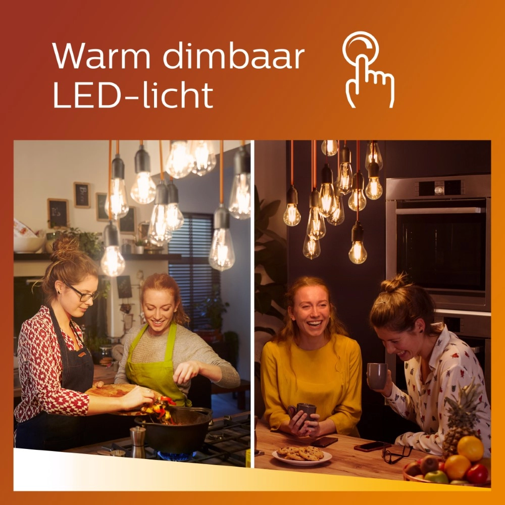 2,6W - GU10 - 2200-2700K - 230 lumen 3er-Set Philips 8718699776411