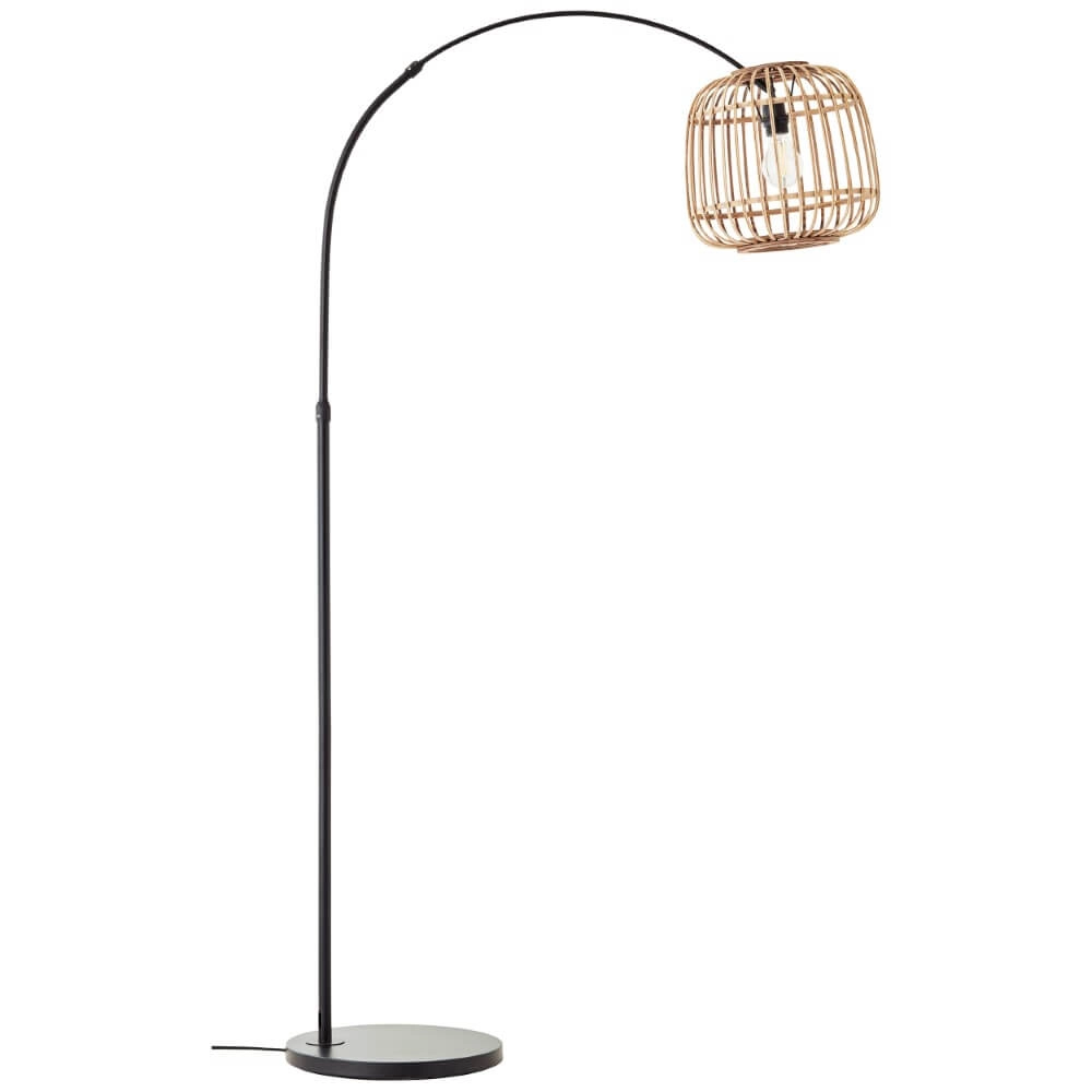 Rattan-Bogenlampe Nikka 171cm Brilliant 4004353402272