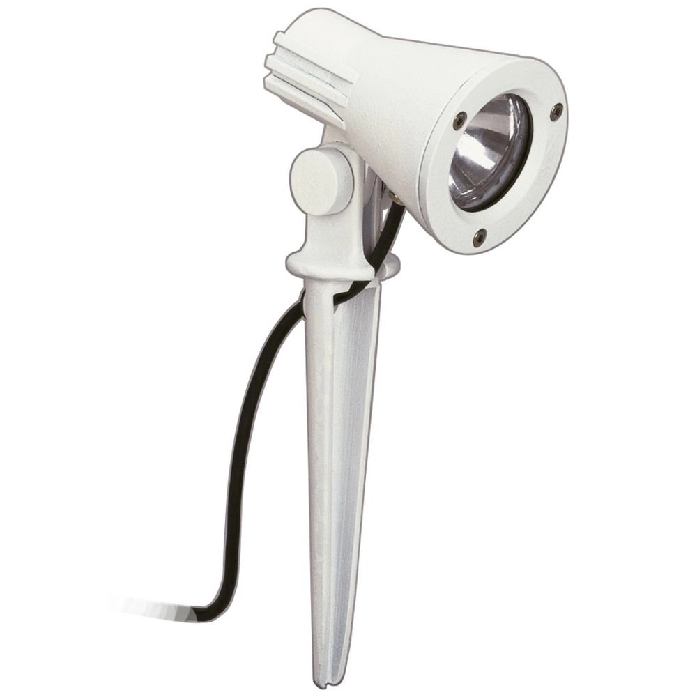 Außenlampe Orientable Auf Pin - weiß