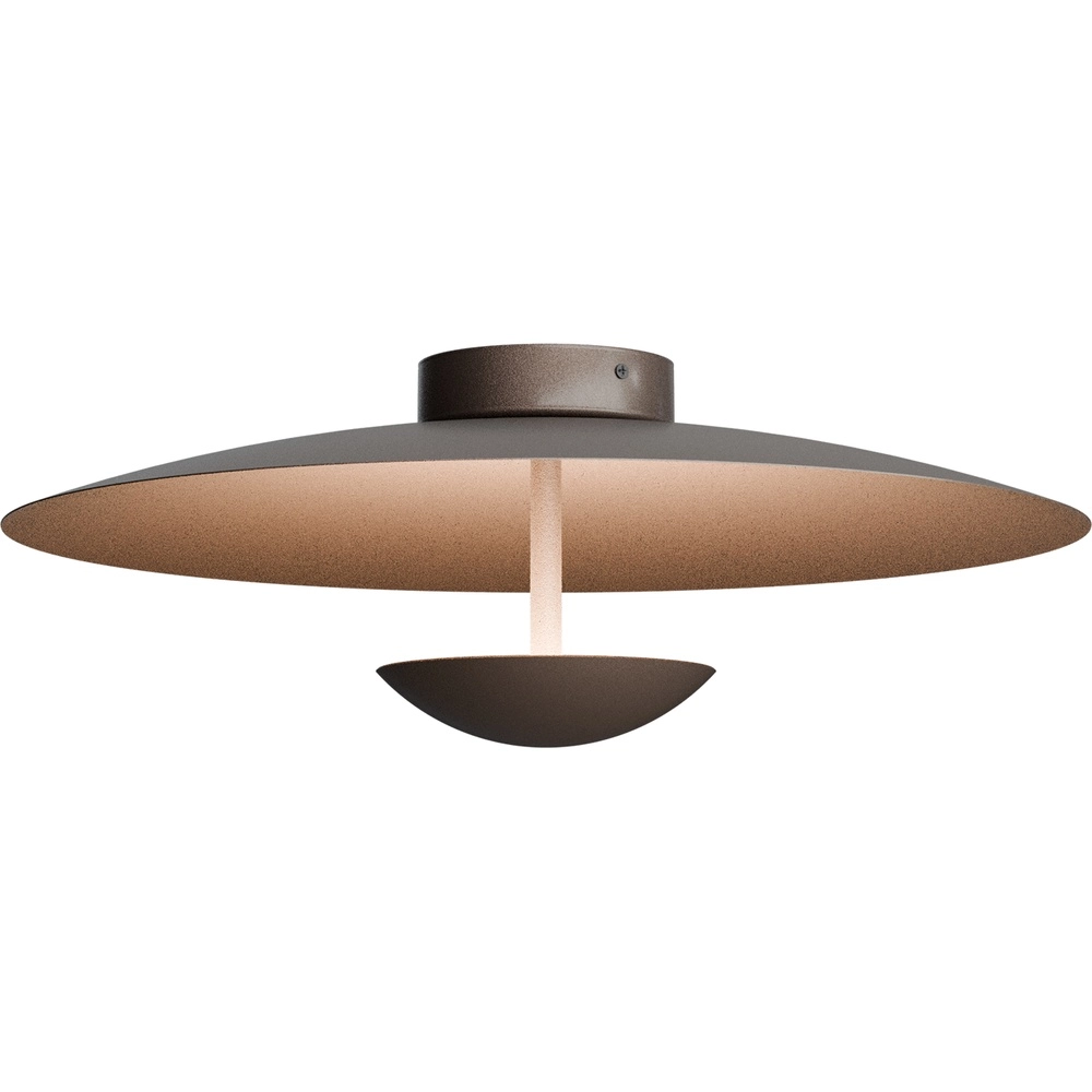 Deckenlampe 16 cm Scala Ø 45 cm Kakaobraun