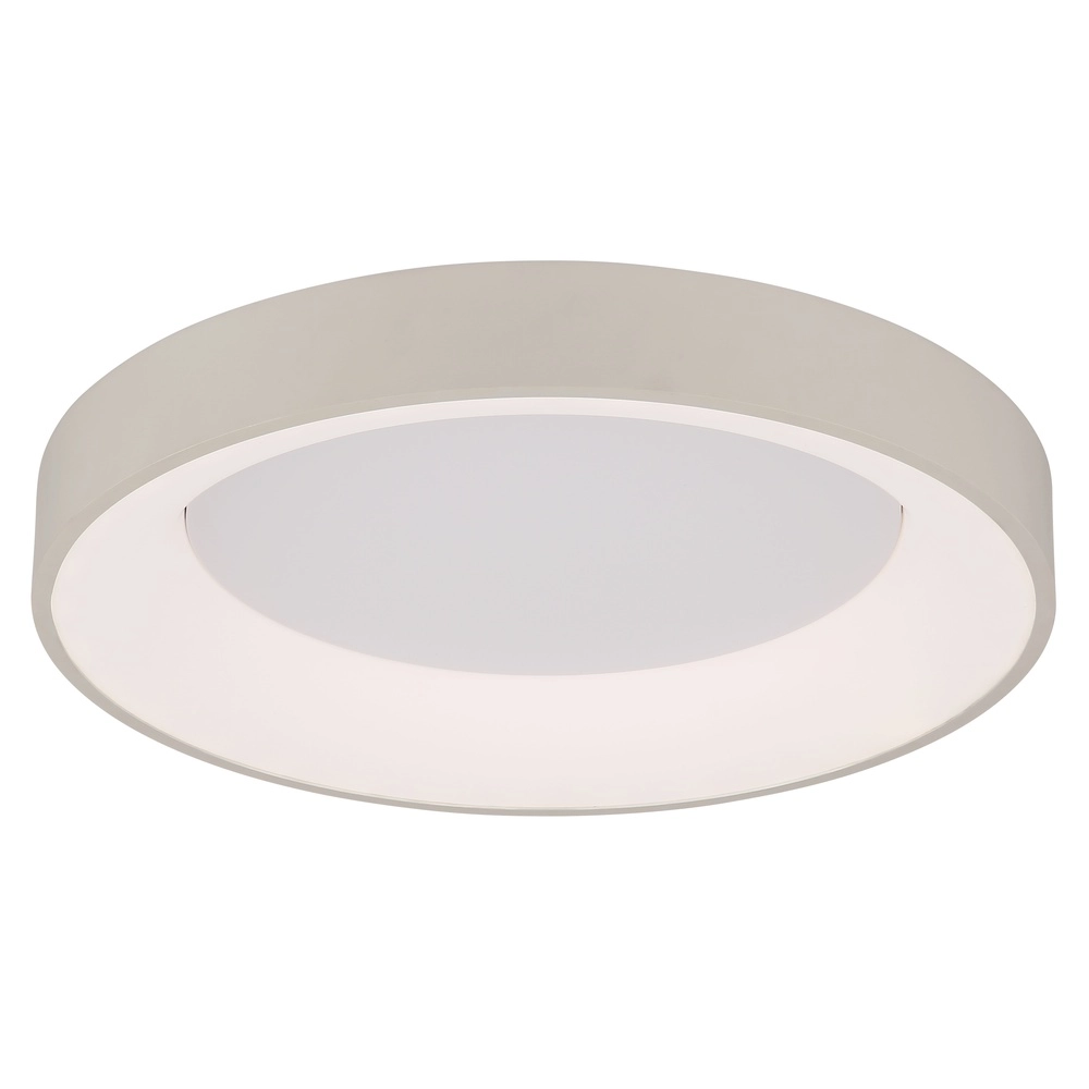 Moderne Deckenleuchte Gallegos sandbraun Ø 50cm Globo 9007371566969