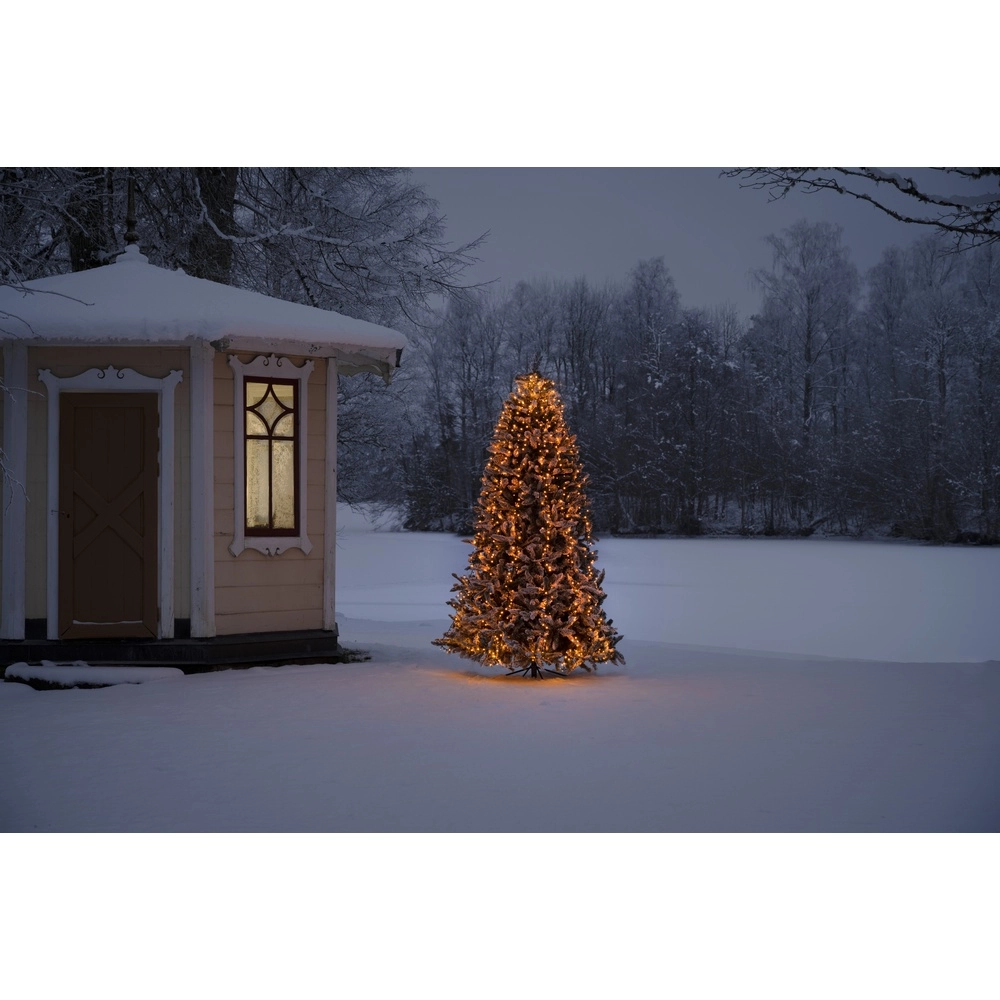 Beleuchtungsset 240cm - 6x 110 led - 2100K für den Weihnachtsbaum KonstSmide 7318306650809