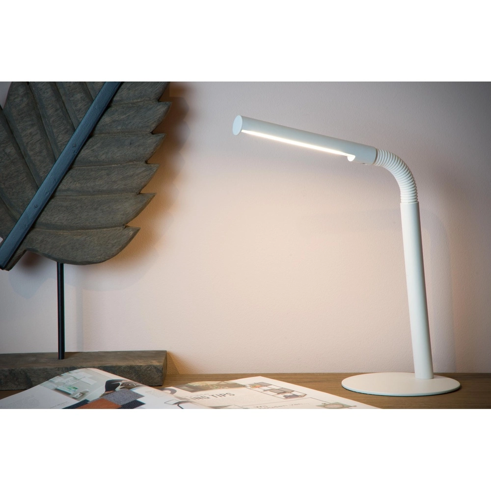 Schreibtischlampe Gilly Weiß