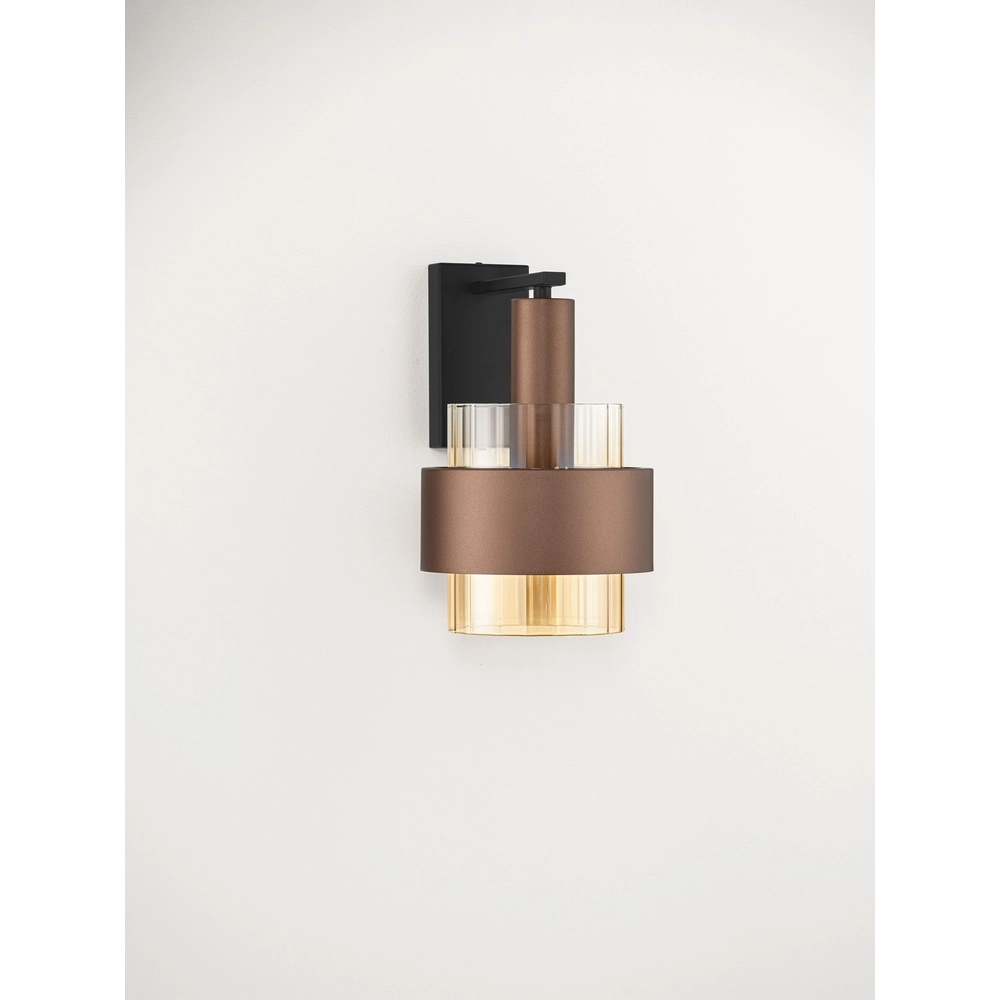 Moderne Wandlampe Serena Kaffeebraun Lyora 5212063501201
