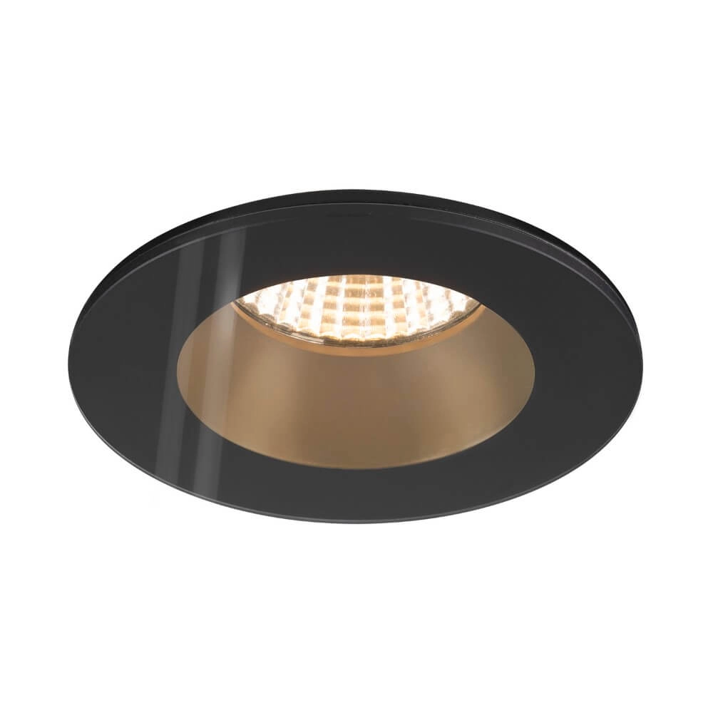 Montagering New Tria 68 IP65 rund schwarz - ohne Beschlag SLV 4024163276535