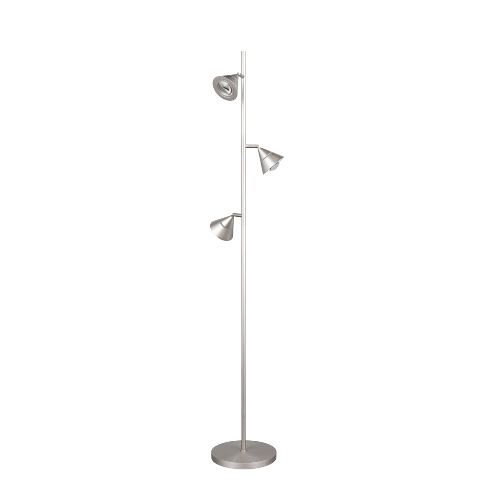 Stehlampe Romeo Nickel Trio 4017807675375