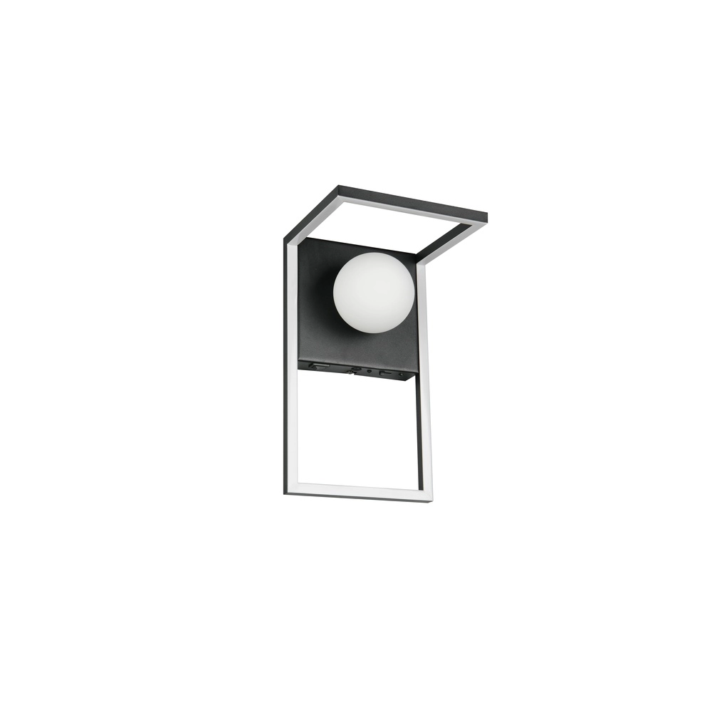 Design-Wandlampe Arola Schwarz Trio 4017807683530