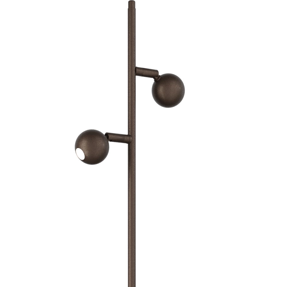 2-Licht Stehlampe Talana Kakaobraun Masterlight 8718121350080
