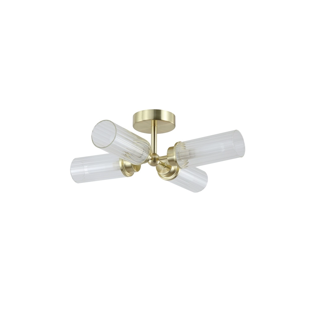 4-flammige Deckenleuchte Imperial Gold Searchlight 5053423299266