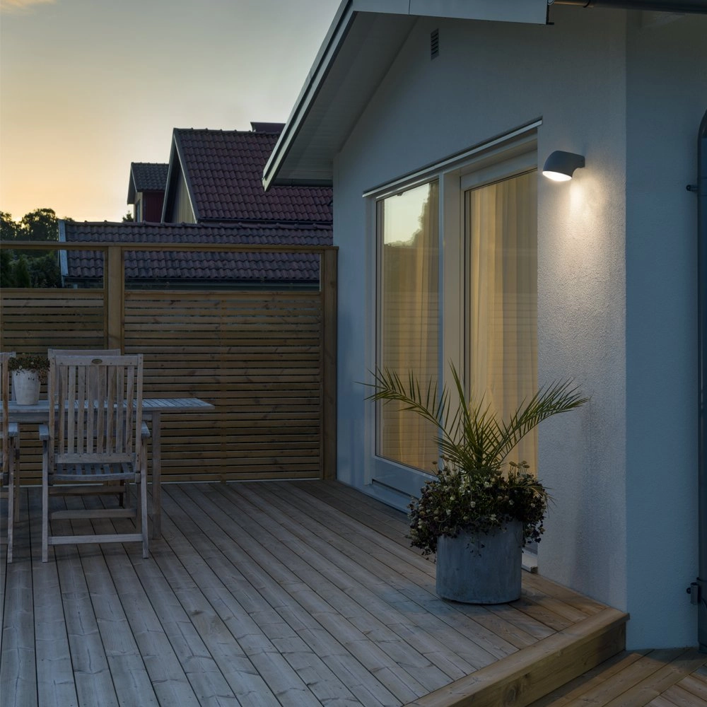 LED-Wandleuchte Ferrera Schwarz KonstSmide 7318307531756
