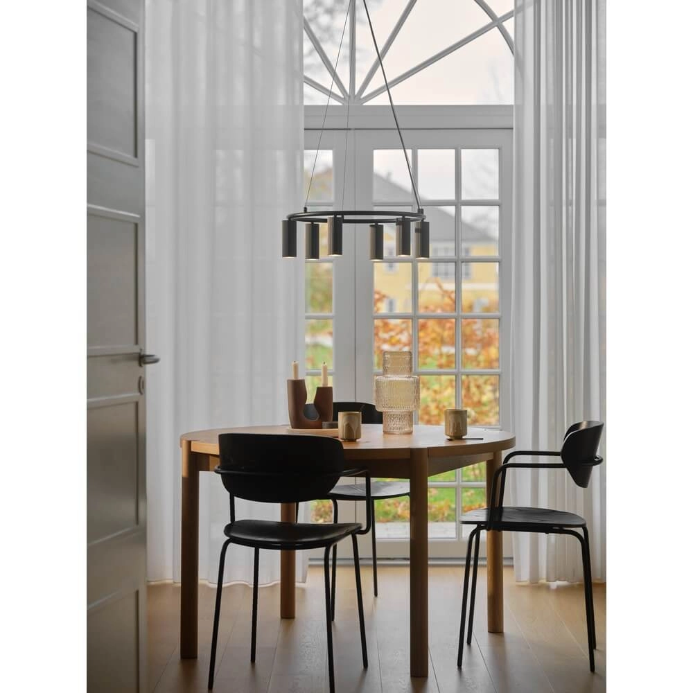 Design-Pendelleuchte Vico schwarz 6-flammig Nordlux 5704924024481