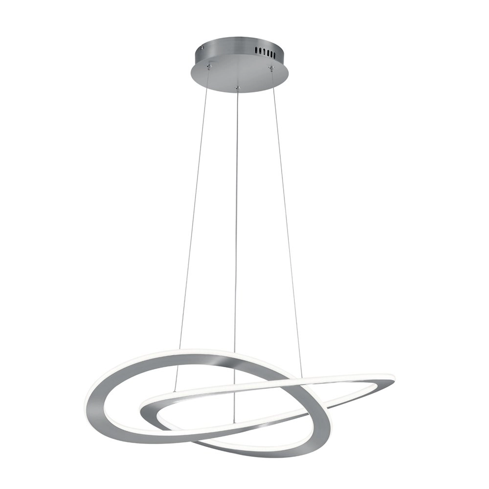Pendelleuchte Oakland Ø 71 cm Nickel Trio 4017807430486