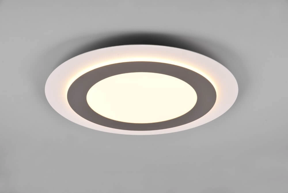 Runde Design-Deckenleuchte Morgan Nickel Trio 4017807574418
