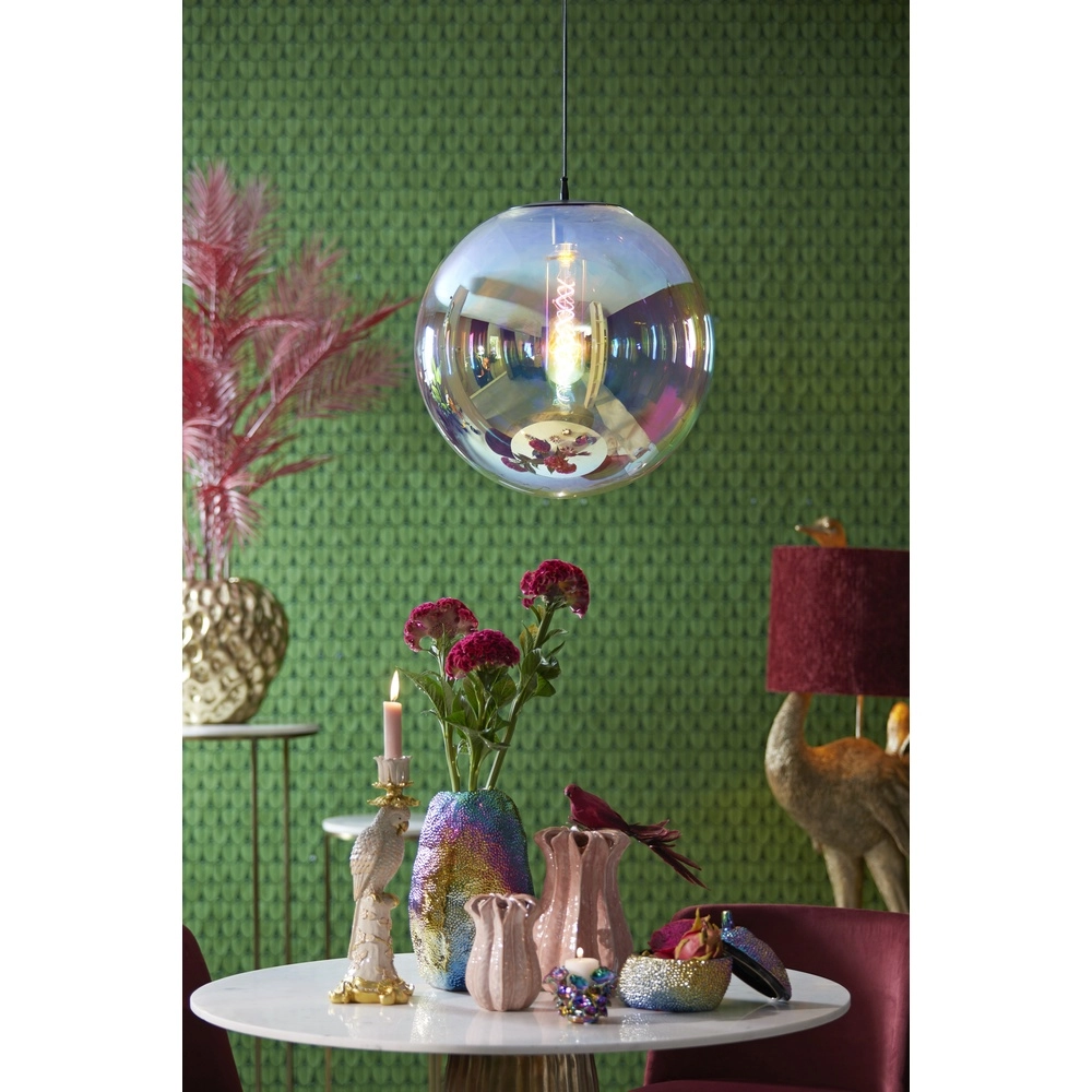 Ø 48 cm Pendellampe Medina Regenbogenglas Light & Living 8717807665814