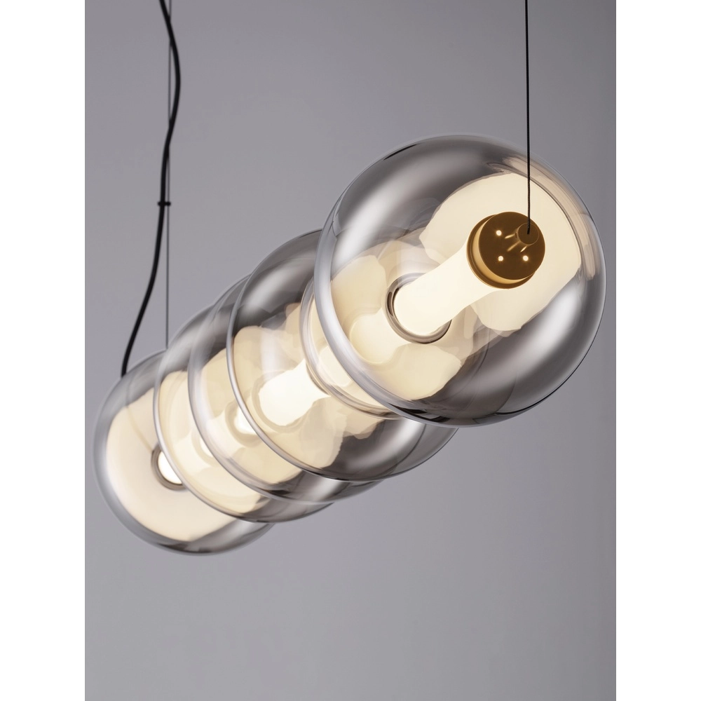 Pendelleuchte Bally Rauchglas horizontal Lyora 5212017449184