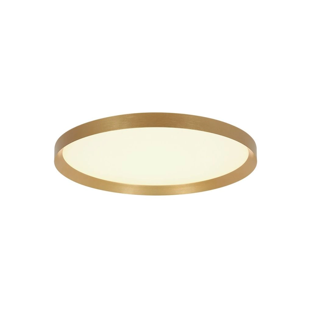 Moderne Deckenbeleuchtung Flady gold Ø30cm