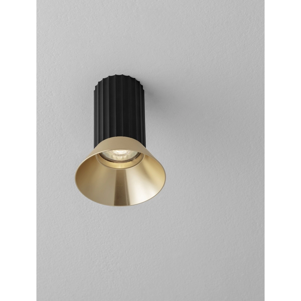 Deckenstrahler Luvia schwarz mit gold Lyora 5212017475497