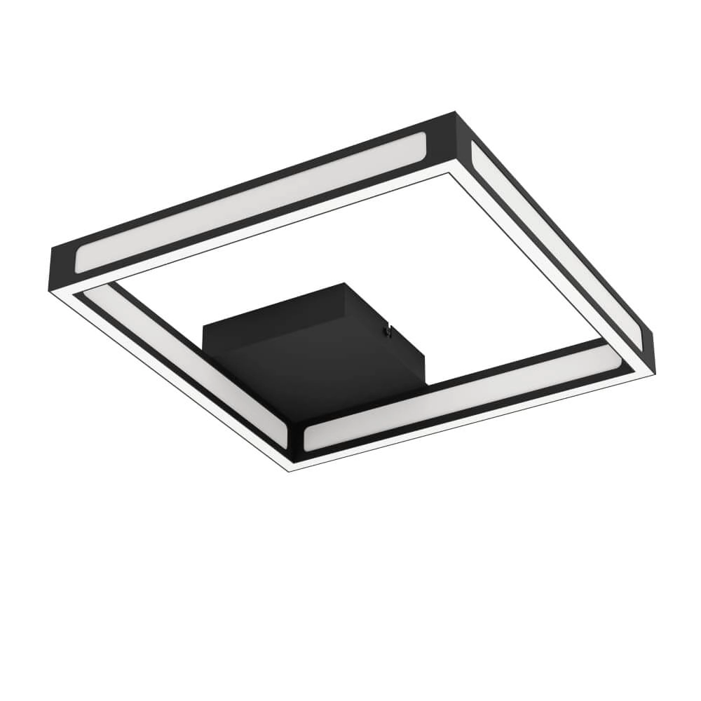 Schwarze Deckenlampe Altaflor