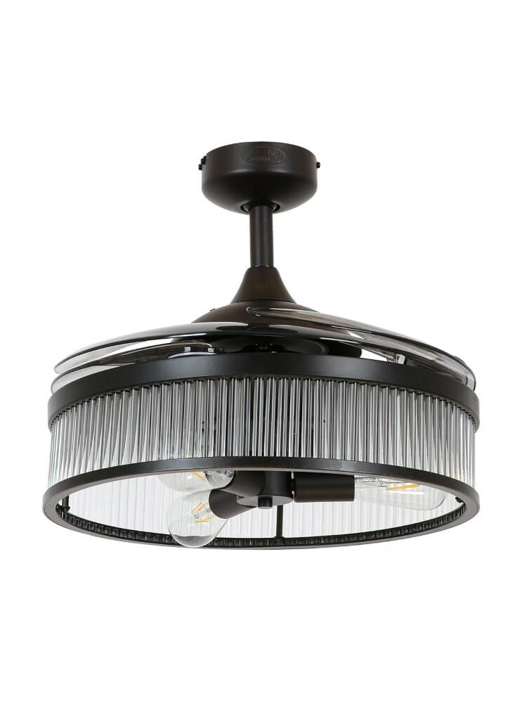 Schwarzer Deckenventilator Fanway Corbelle Ø 122cm Beacon 9333509143994