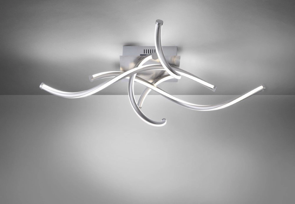 Deckenleuchte Q-Malina 4x12,5W - 2700-5000K Metallic-Grau Paul Neuhaus 4012248324677