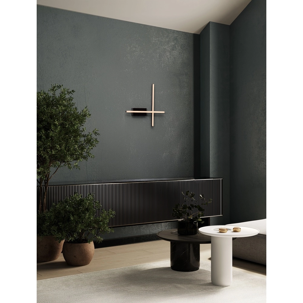 Wandleuchte Quam schwarz Lyora 5212017468628
