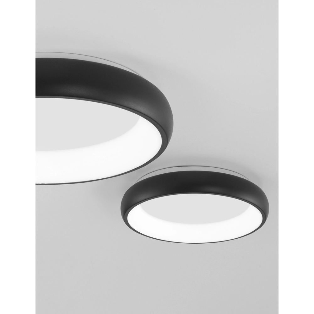 Deckenlampe Albi schwarz Ø 41cm Lyora 5212017419514