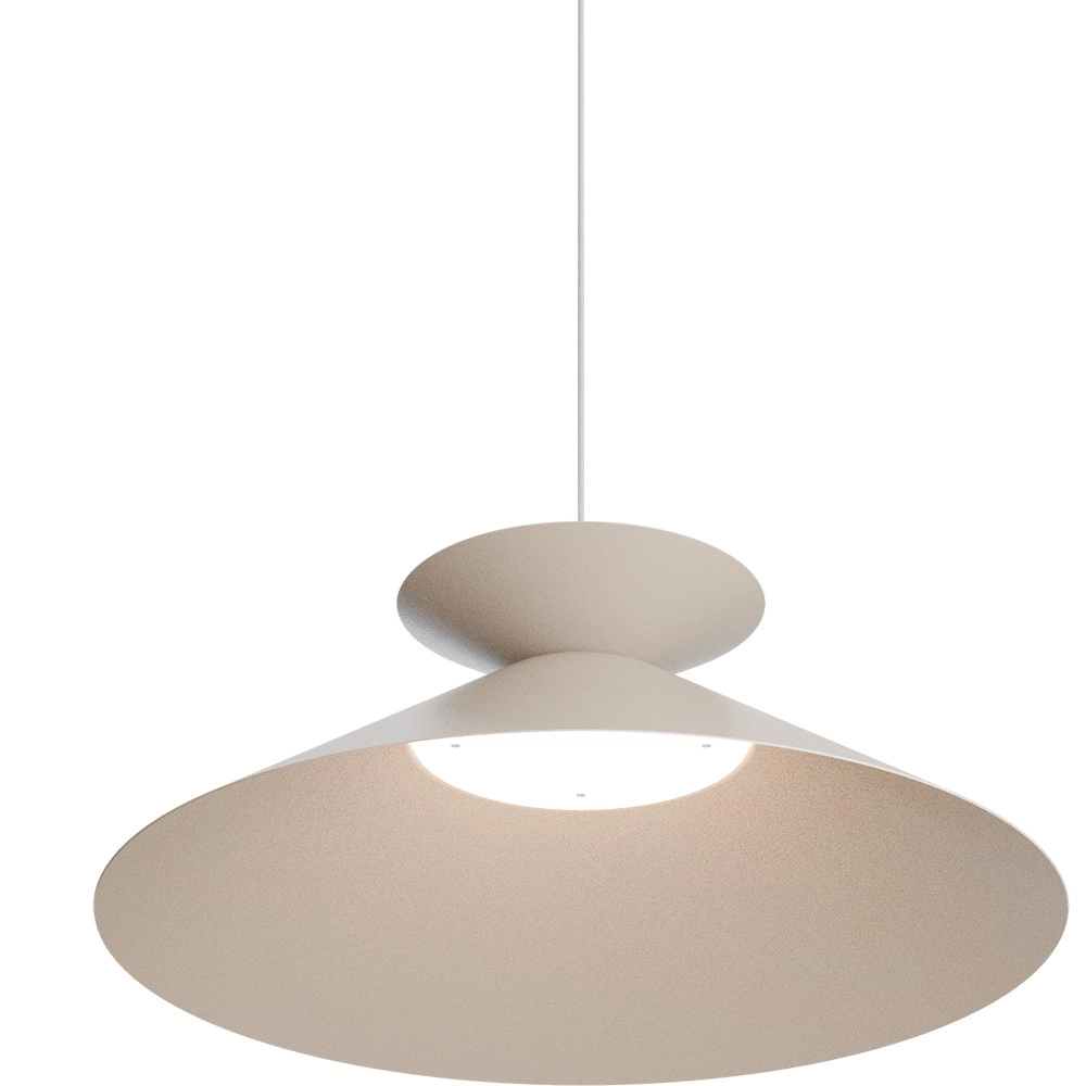 Pendellampe Ceppo beige Terra Ø 45 cm mit Uplight Masterlight 8718121389868