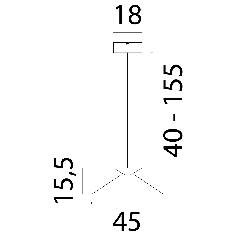 Pendellampe Ceppo beige Terra Ø 45 cm mit Uplight Masterlight 8718121389868