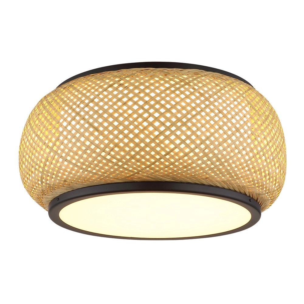 Deckenlampe Bambora mit Bambus Ø 38 cm Globo 9007371575794
