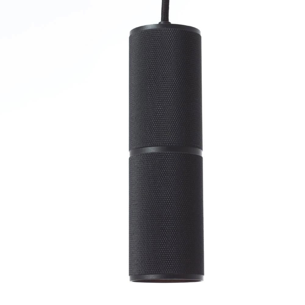 Schwarze Hängelampe Marty 1-Licht Brilliant 4004353438257