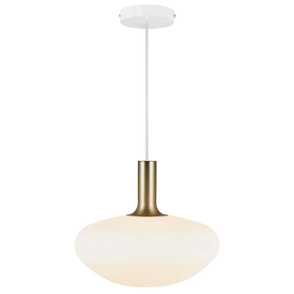 Pendelleuchte aus Glas Alton Ø 35cm weiß Nordlux 5704924000355