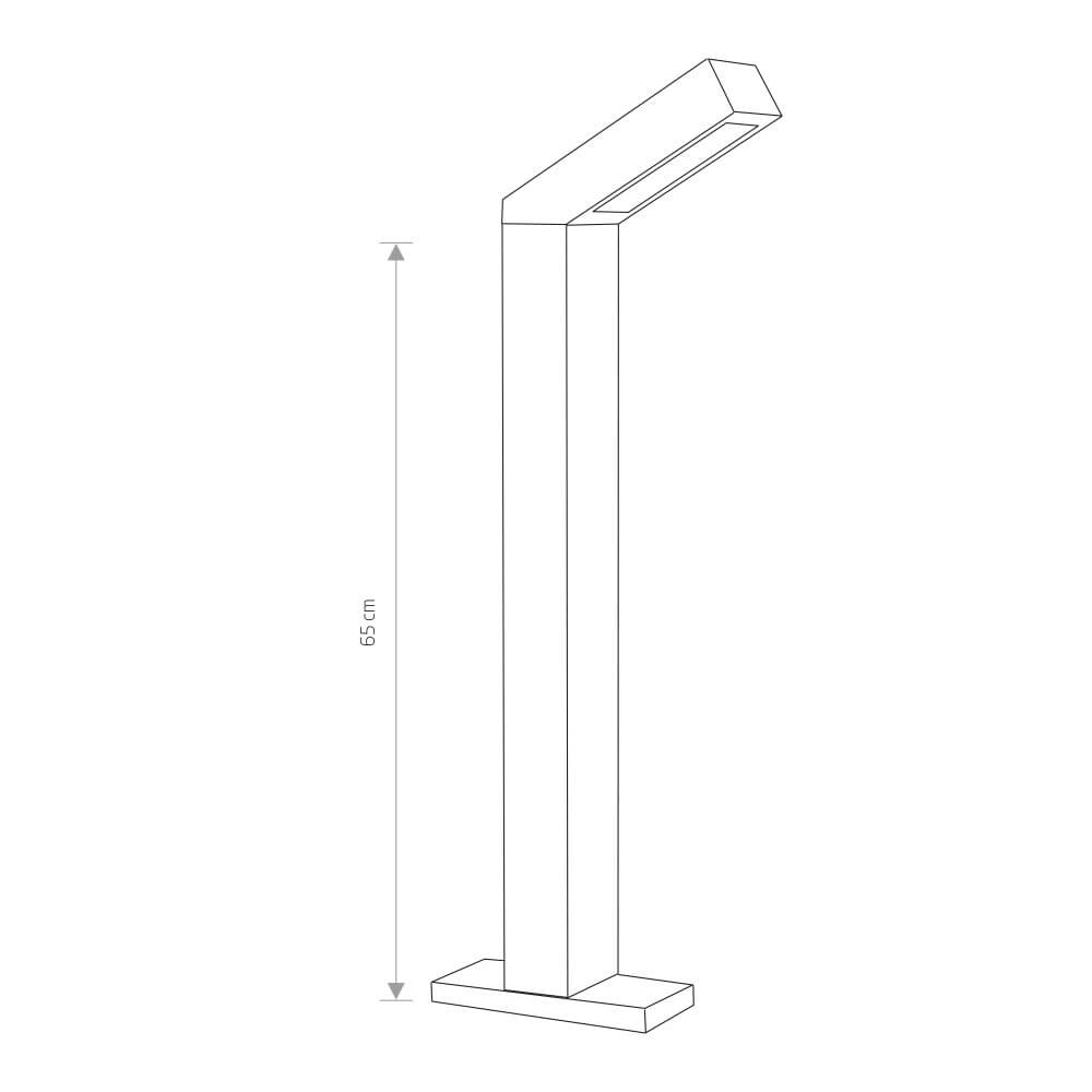 Designer-Wegbeleuchtung Lhotse Led Anthrazit Lyora 5903139444897