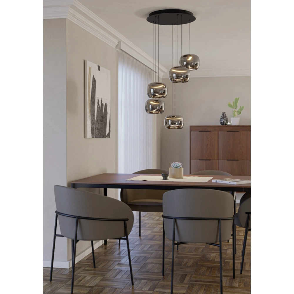Design-Pendelleuchte Hortunas 5-flammig Eglo 9008606339228