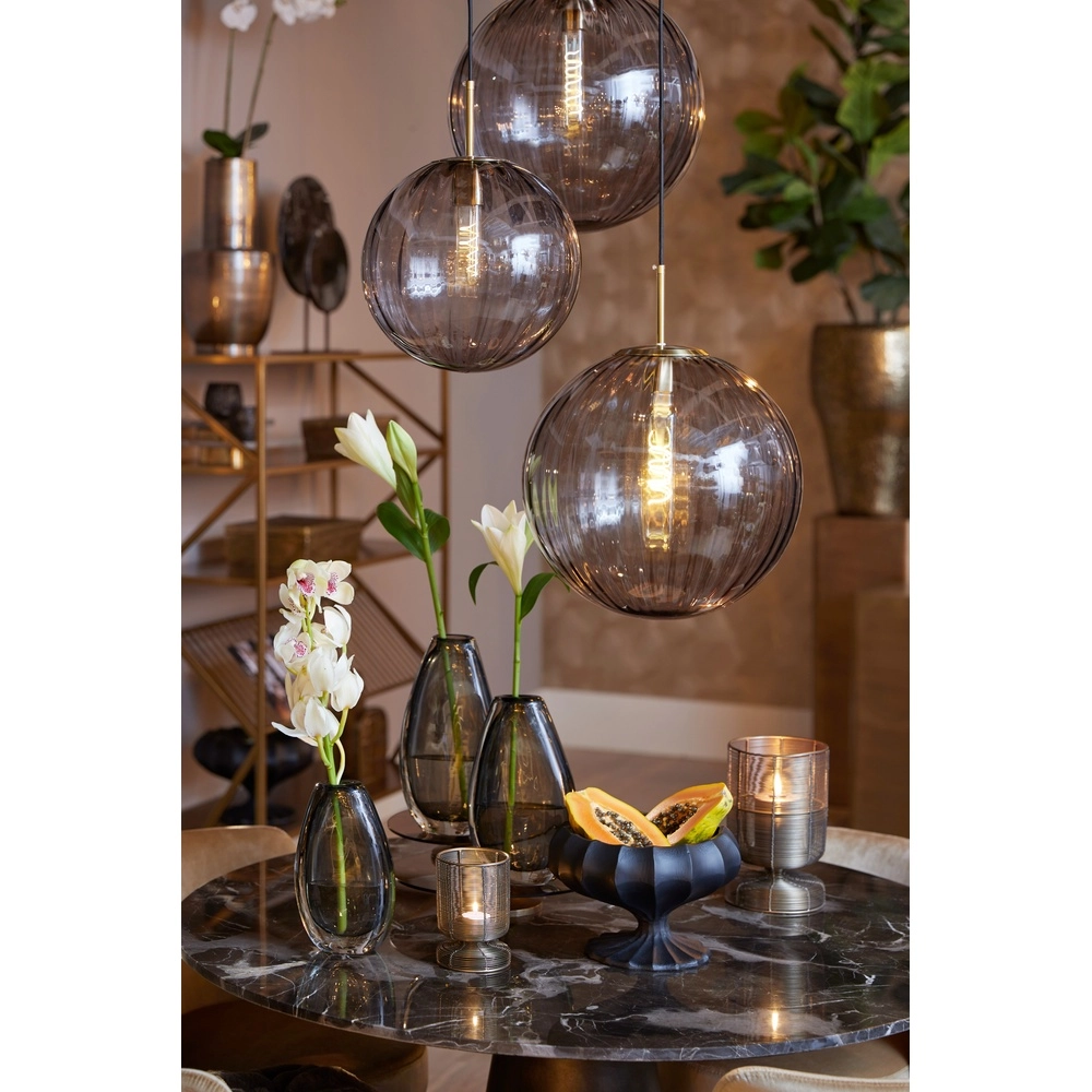 Pendellampe Magdala Ø 40cm Rauch Light & Living 8717807636289