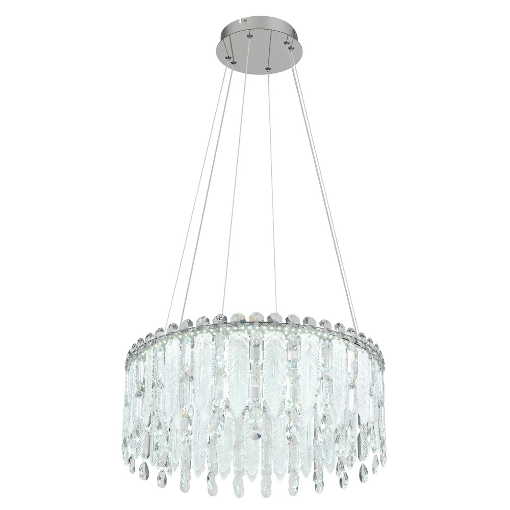 Pendellampe Klunka Chrom Ø 59,5 cm Globo 9007371456093