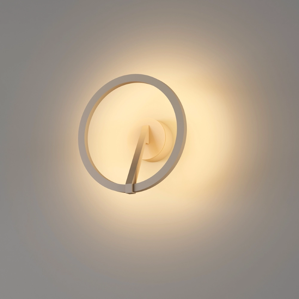 Design-Wandlampe Oregon Ø 22cm - Champagner