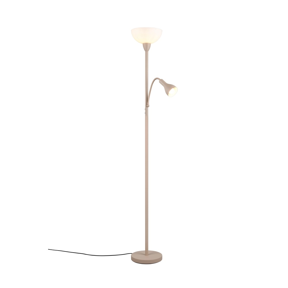Stehlampe Valegro Sandbraun