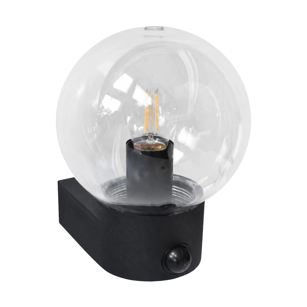 Wandlampenbirne Marina Schwarz mit Sensor Searchlight 5,05342E+12