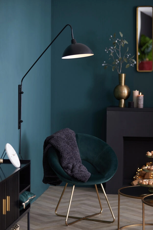 Schwarze Wandleuchte Orion Orientierbar Light & Living 8717807305345