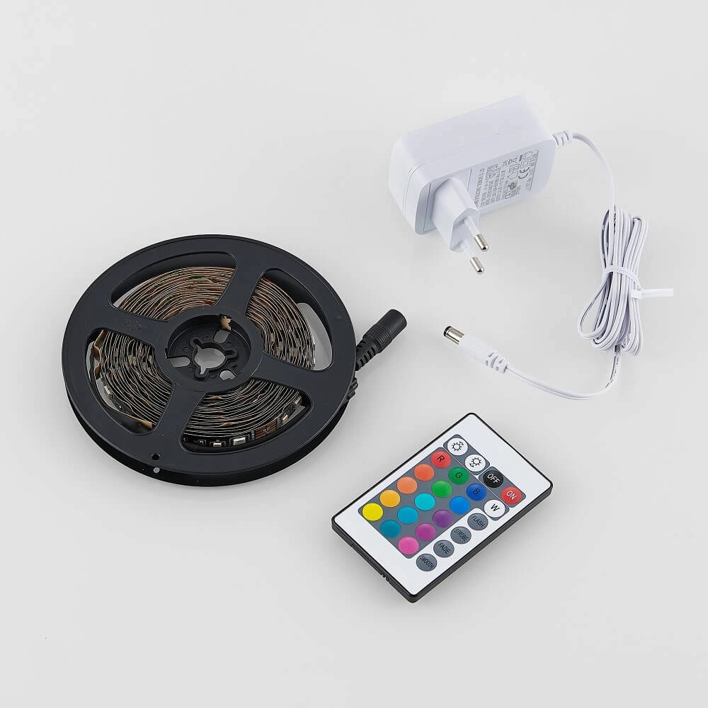 LED-Streifen Gaming Grip RGB 5m schwarz Trio 4017807577327