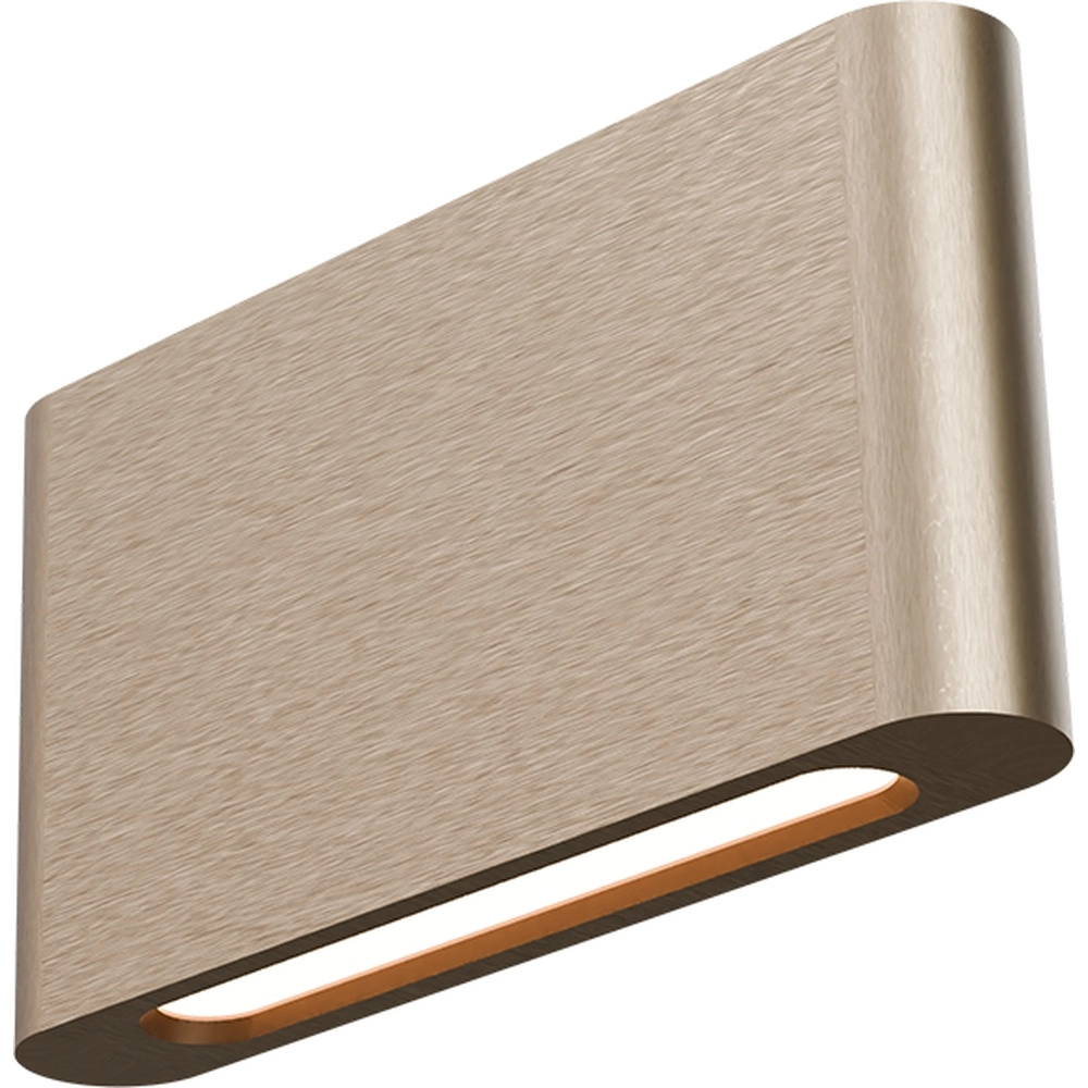 Moderner Wandstrahler Atina 20cm Kupferbronze