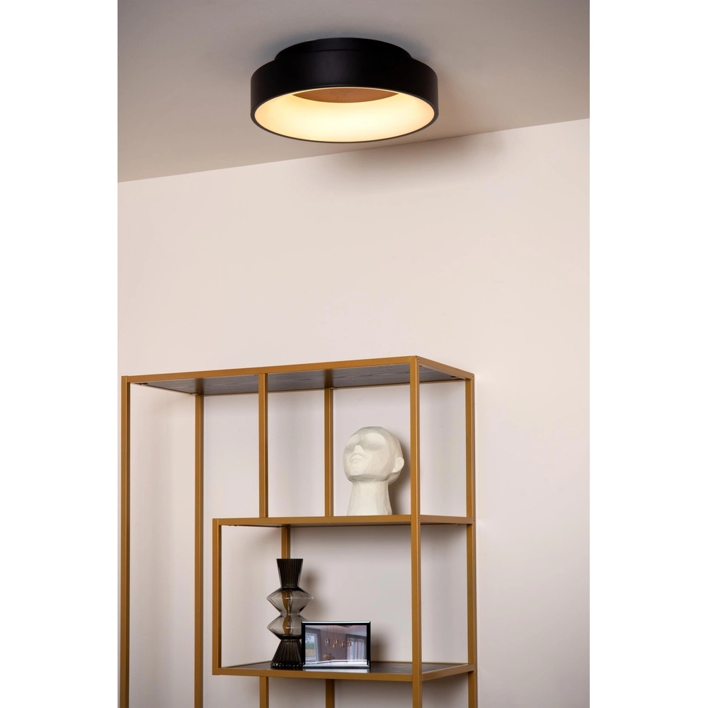 Deckenlampe Mirage Ø 38 cm schwarz Lucide 5411212361202