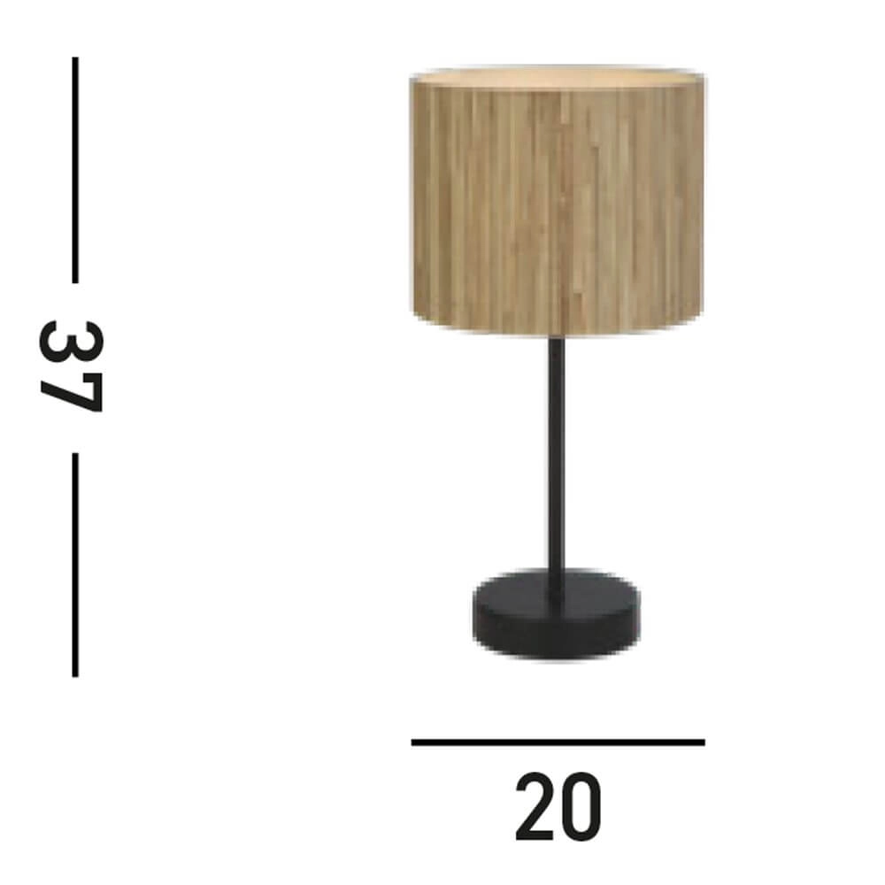 Skandinavische Tischleuchte Meadow Ø 20cm Searchlight 5053423273563