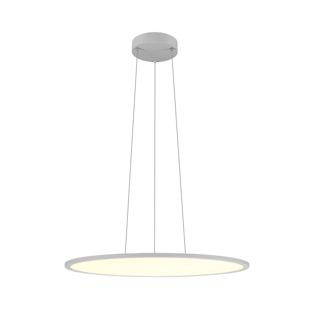 Pendelleuchte Panel grau Ø 60cm