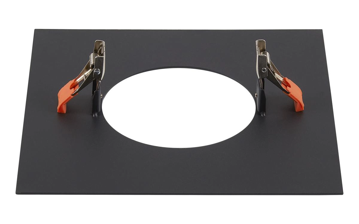Frontmontagerahmen Numinos M gerade, 240/120mm Schwarz SLV 4024163262217