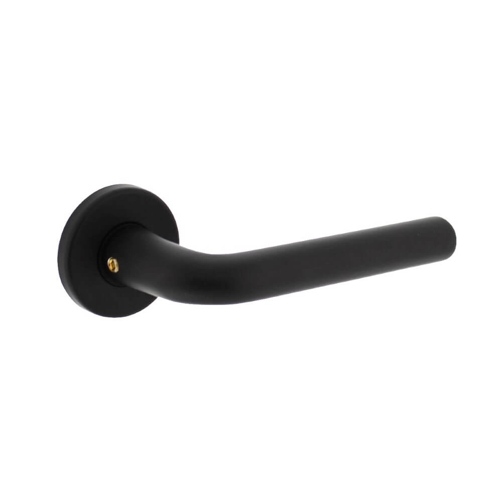 Türklinke Derby aluminium schwarz Ø 5cm